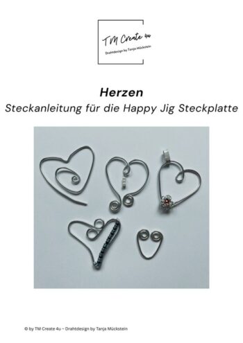 Steckanleitung Herzen für die Happy Jig Platte [Digital]