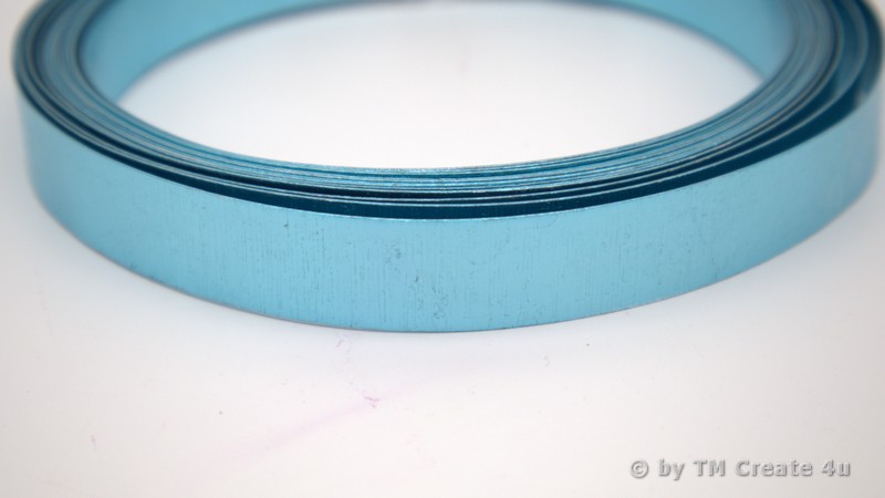 15 x 0,5 mm Aluminium Flachdraht geprägt – Bild 4