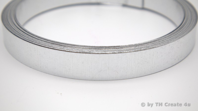 15 x 0,5 mm Aluminium Flachdraht geprägt – Bild 9