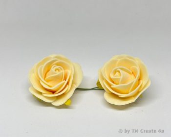 Rose Gelb 3 cm