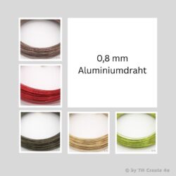 0,8 mm Aluminiumdraht