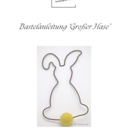 Bastelanleitung "Großer Hase" [Digital]
