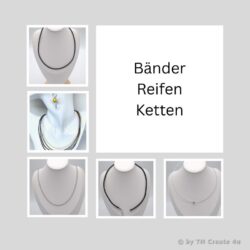 Halsketten und Bänder