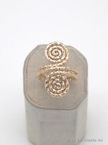 Ring "Doppelte Schnecke" – Bild 7