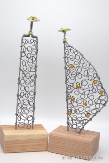 Drahtskulptur "Linea"