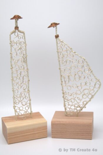 Drahtskulptur "Linea" – Bild 2