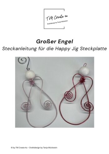 Steckanleitung Großer Engel für die Happy Jig Platte [Digital]