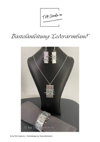 Bastelanleitung "Lederarmband" [Digital]