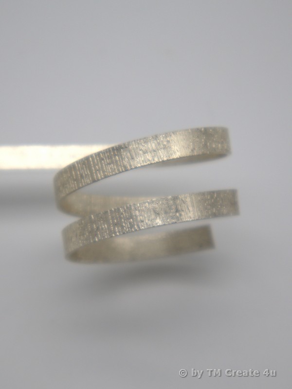5 x 1 mm Aluminium Flachdraht geprägt – Bild 24